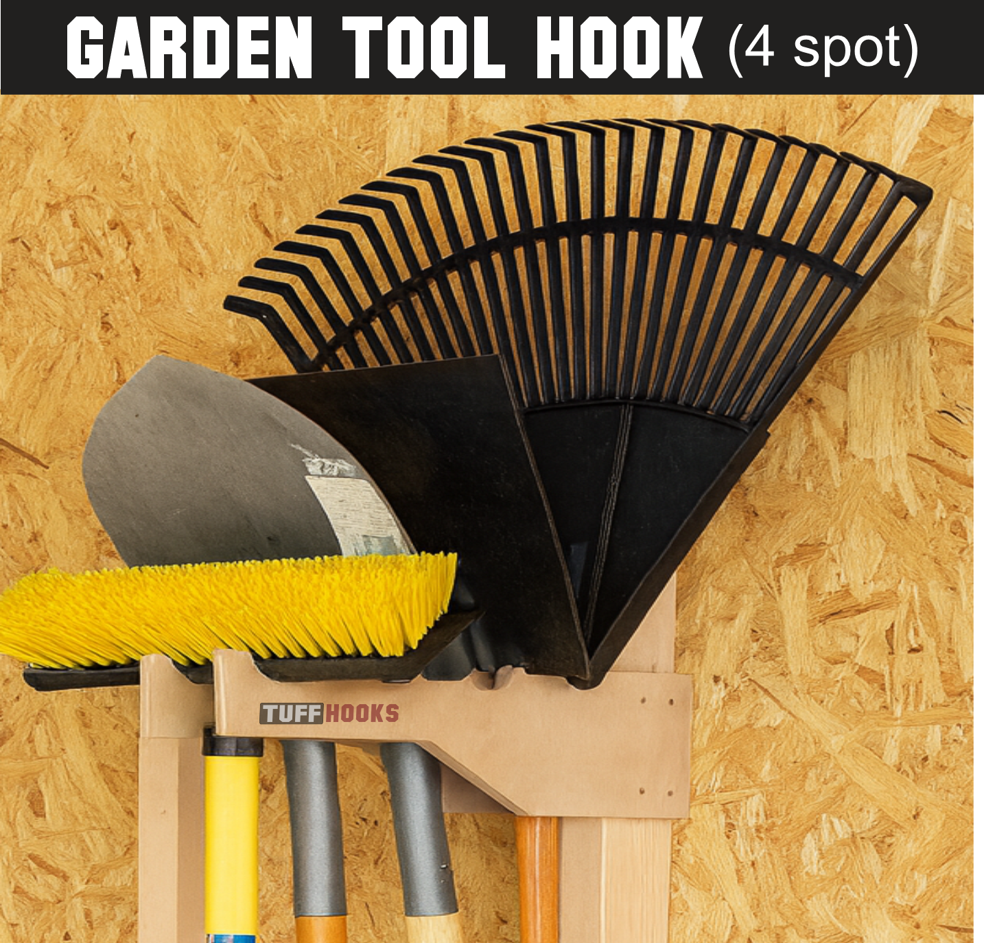 Garden Tool Holder (4 spot)