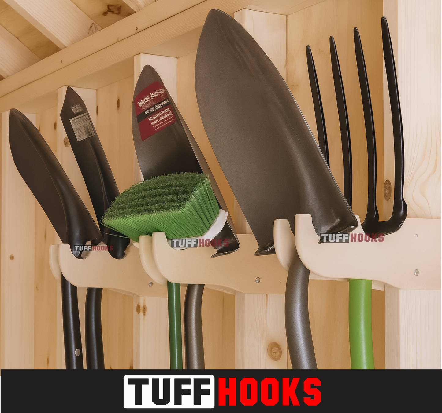 Garden Tool Holder - 2 Spot