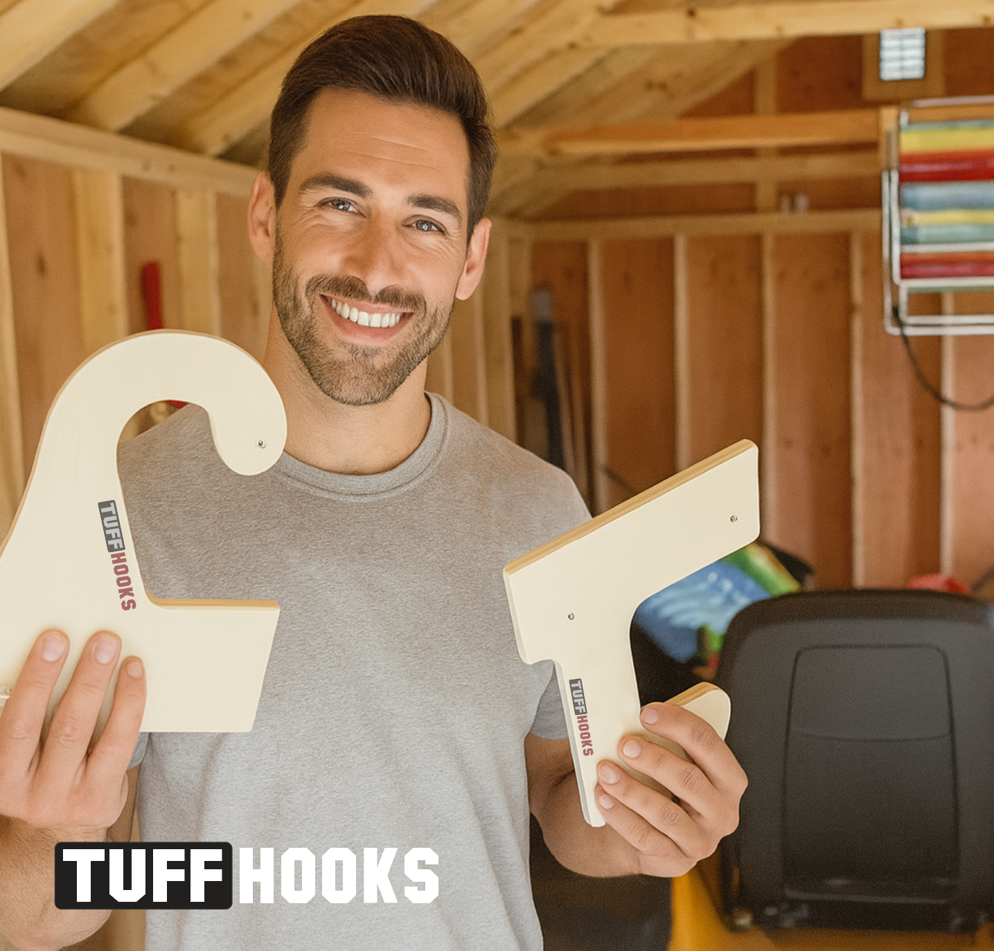 Bike Hooks – Vertical or Horizontal Storage