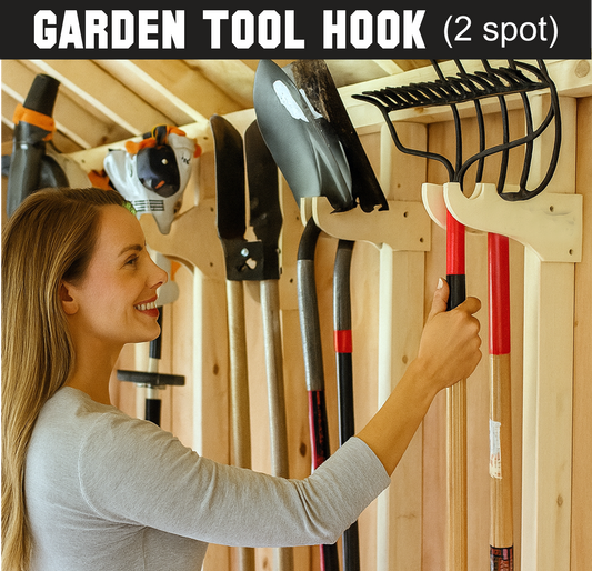 Garden Tool Holder - 2 Spot