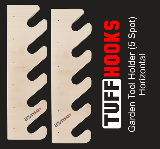 Large Garden Tool Organizer (5 spot)