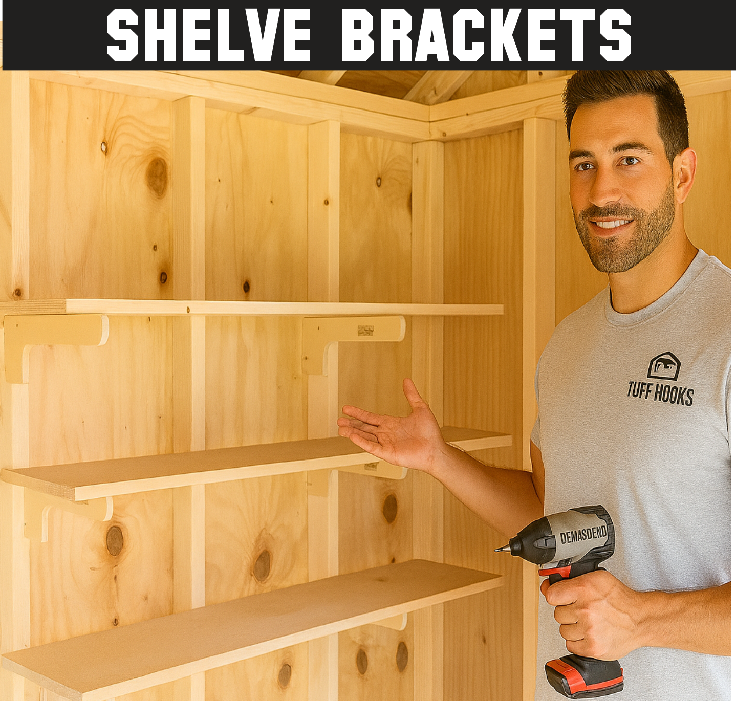 Shelf Brackets 10in